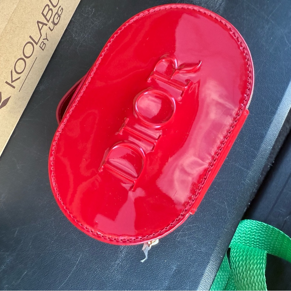 Dior Glossy Red Oval Case